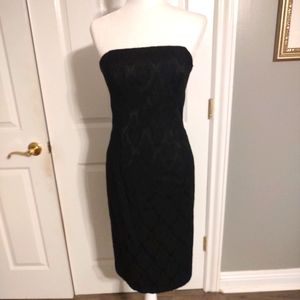 White House Black Market LBD Sexy strapless